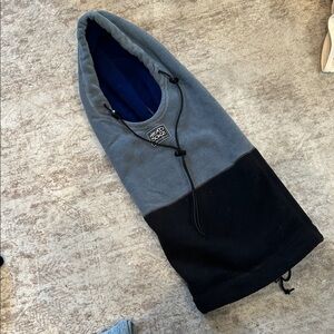 Black & blue HEAD SOKZ Polar Tec Hoodie Winter Accessories Unisex Warm Design!